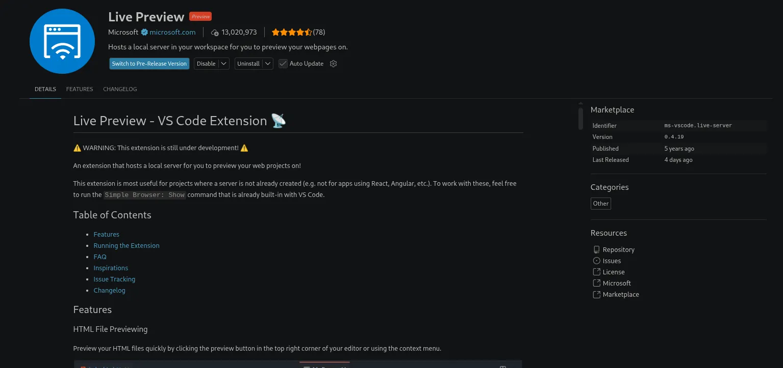 live-preview-extension