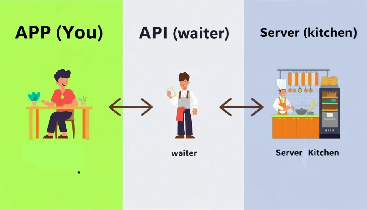 app, api, web flow understanding